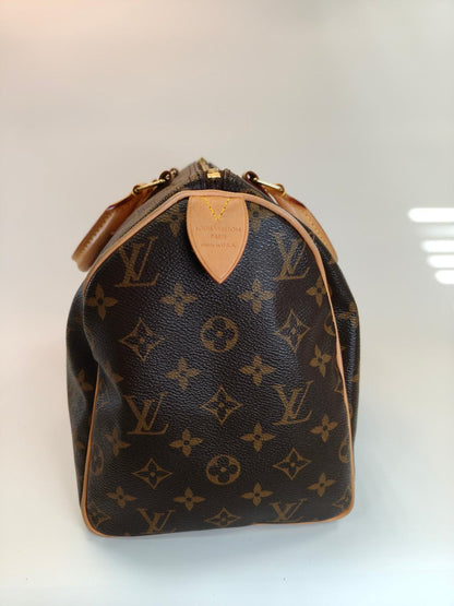 路易威登 Speedy 30 Monogram 手提包 波士顿包 M41108 控制编号：9853