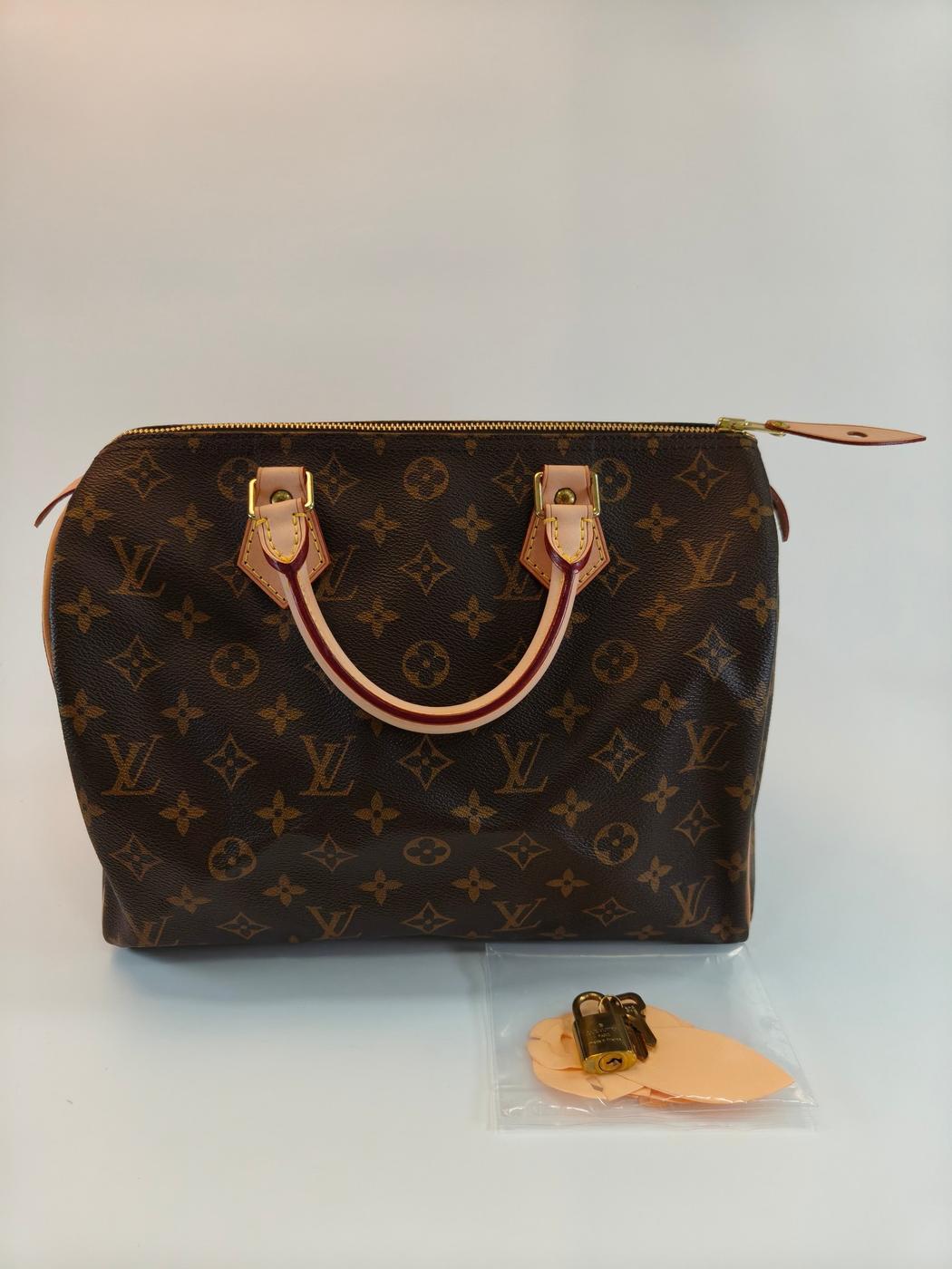 LOUIS VUITTON ルイヴィトン スピーディ30 モノグラム ハンドバッグ ボストンバッグ M41108 管理番号：9854