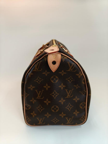 LOUIS VUITTON ルイヴィトン スピーディ30 モノグラム ハンドバッグ ボストンバッグ M41108 管理番号：9854