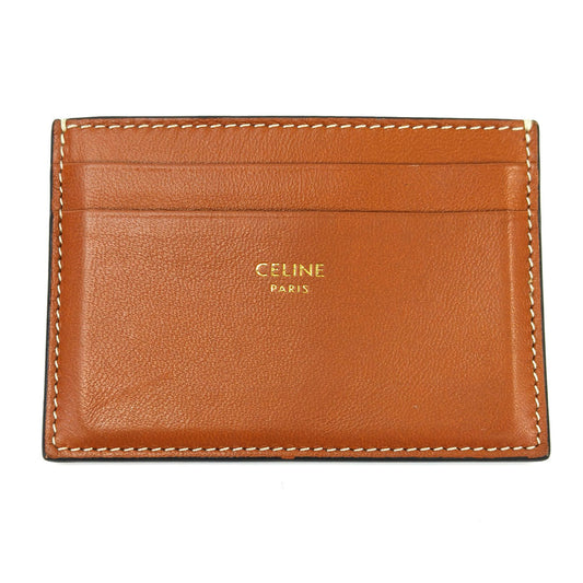 CELINE Card Case / Business Card Holder / Pass Case, Brown. Product number: 10628