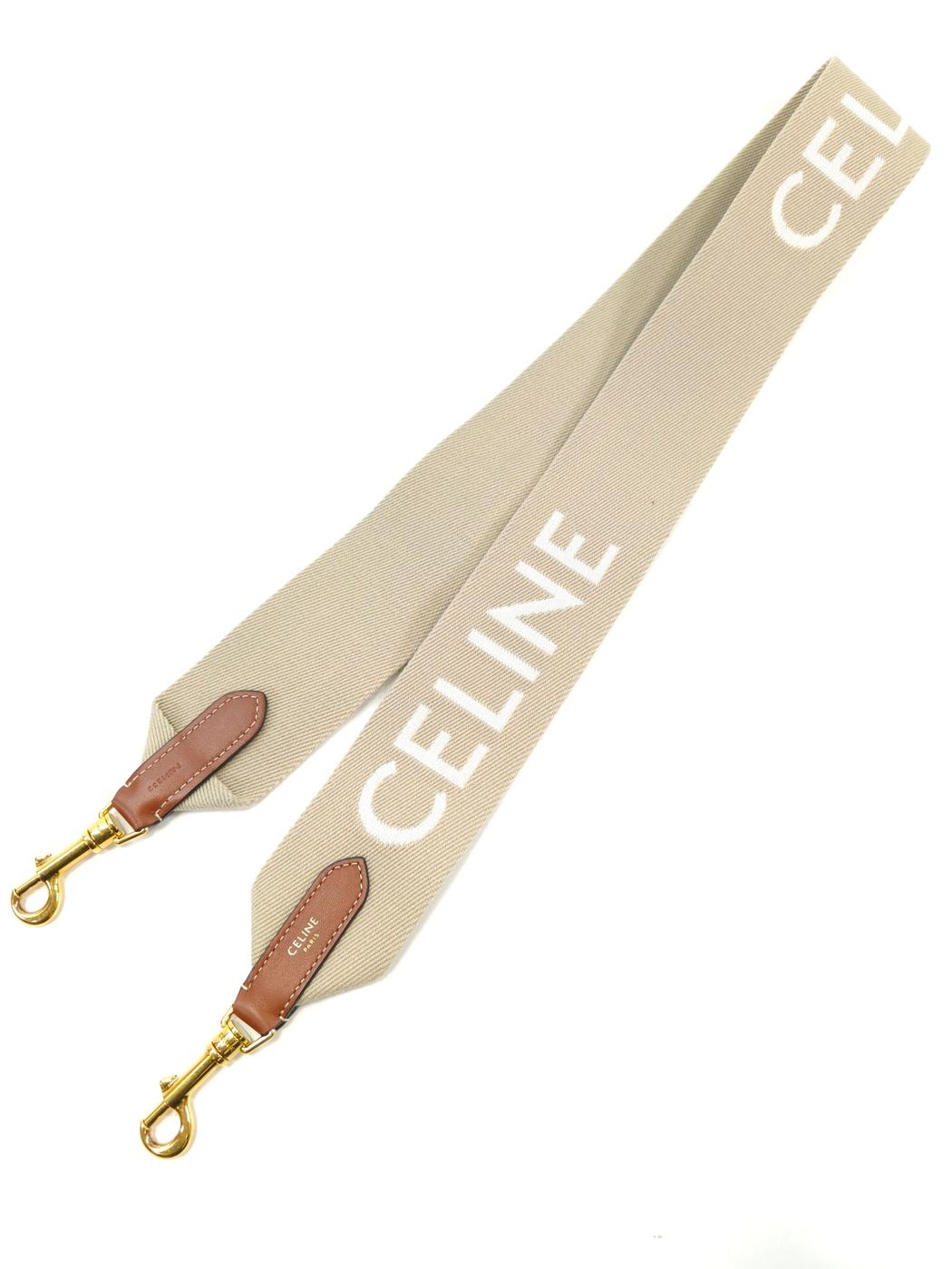 CELINE 赛琳 提花肩带 米色 商品编号：10726