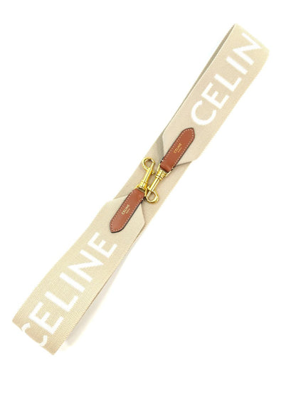 CELINE 赛琳 提花肩带 米色 商品编号：10726
