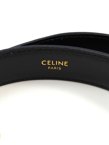 CELINE セリーヌ トリオンフ ベルト ブラック 70サイズ 管理番号：11167