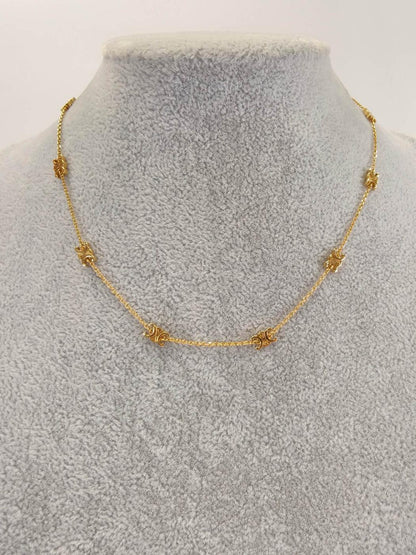 CELINE セリーヌ トリオンフ ネックレス ゴールド 管理番号：11178