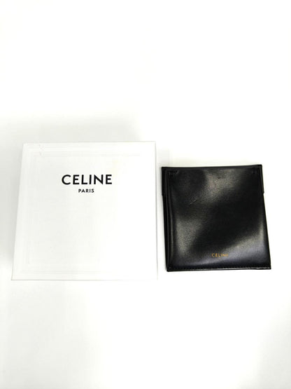 CELINE セリーヌ ノット スモールフープ ピアス ゴールド 管理番号：11242