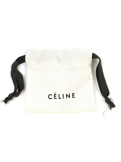 Celine セリーヌ ノット エクストラシンブレスレット シルバー 管理番号：11495