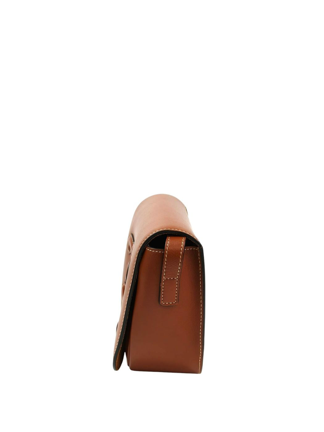 Celine 思琳 Folco Cuir Triomphe 单肩包 棕色 款号：11688