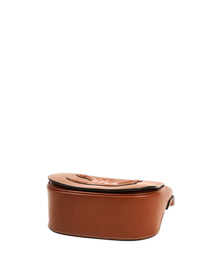 Celine 思琳 Folco Cuir Triomphe 单肩包 棕色 款号：11688