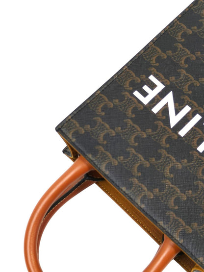 Celine セリーヌ ミニ バーティカルカバ 2way ショルダーバッグ ブラウン 管理番号：11689
