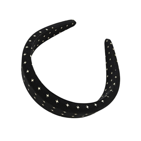 Celine Micro Triomphe Headband Black x White Ref: 11690
