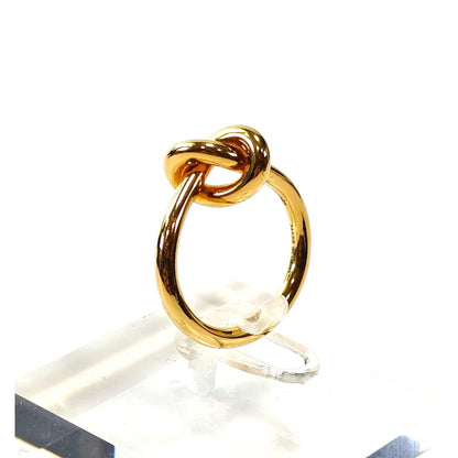 Celine Knot Ring Gold #50 Ring Gold Control Number: 11799