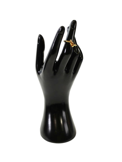 Celine Knot Ring Gold #50 Ring Gold Control Number: 11799