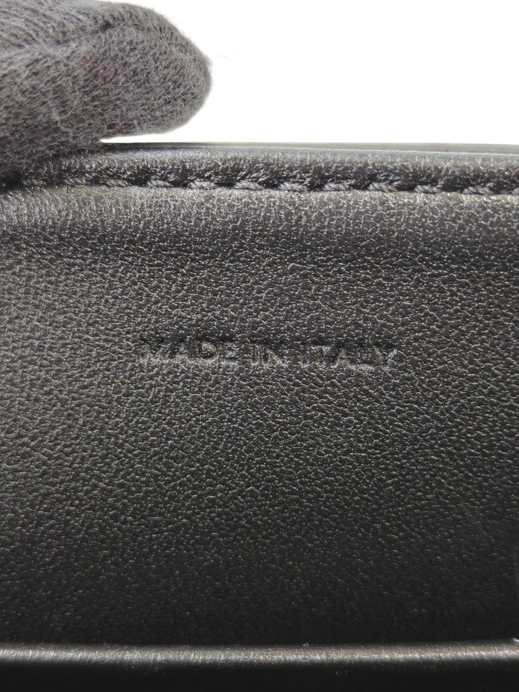 Celine トリオンフ2wayカーフスキン ニノ ショルダーバッグ 黒×金 管理番号：11850