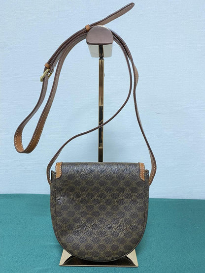 CELINE Macadam皮革圆形Logo手拿包单肩包 参考编号：1940
