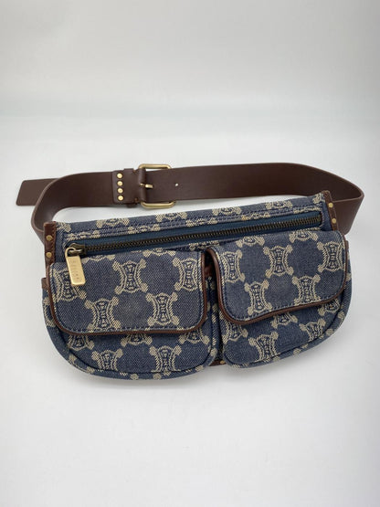 Celine 腰包 Denim Macadam 控制编号：9117