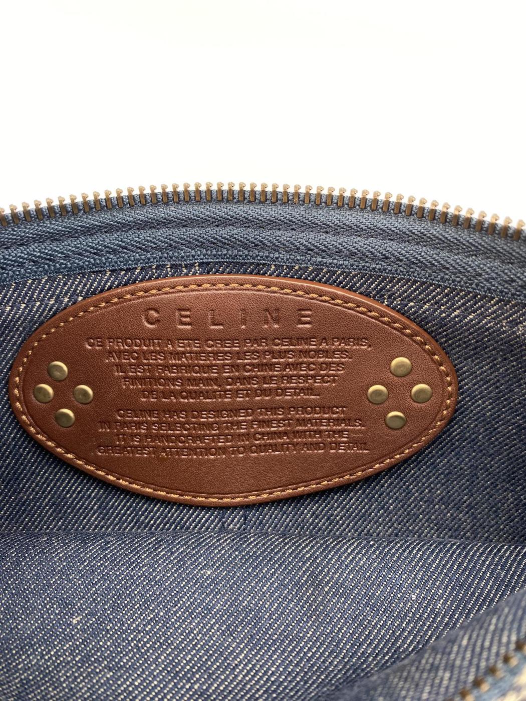 Celine 腰包 Denim Macadam 控制编号：9117