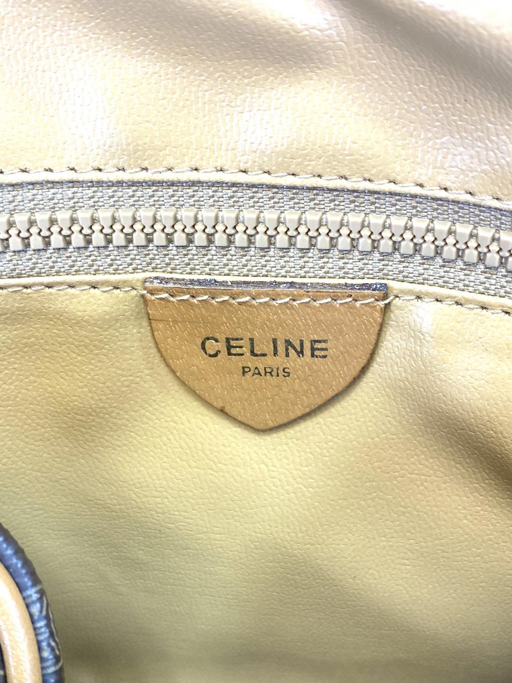 CELINE Macadam 单肩包，棕色，货号：9570