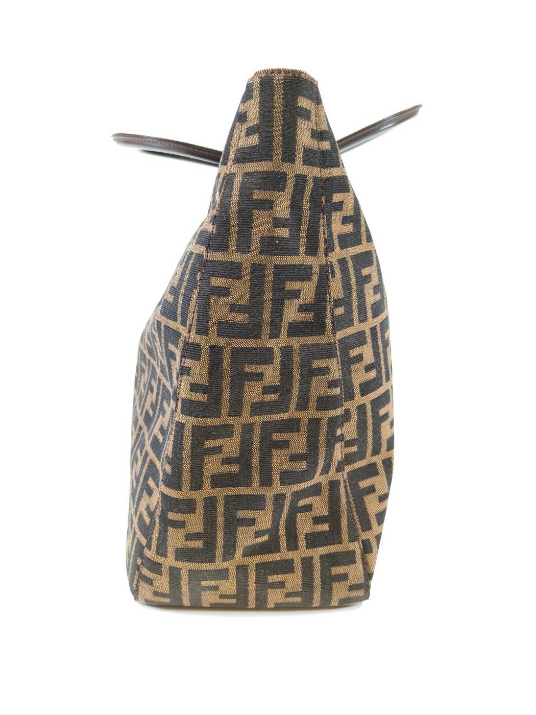 FENDI フェンディ ズッカ柄 トートバッグ 26693 ブラウン 管理番号：10429