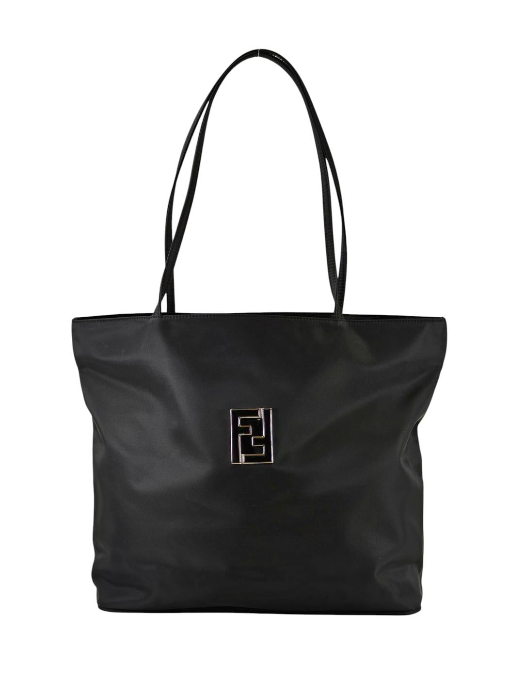 FENDI フェンディ ナイロン トートバッグ ブラック 管理番号：11281