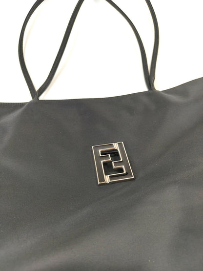 FENDI フェンディ ナイロン トートバッグ ブラック 管理番号：11281