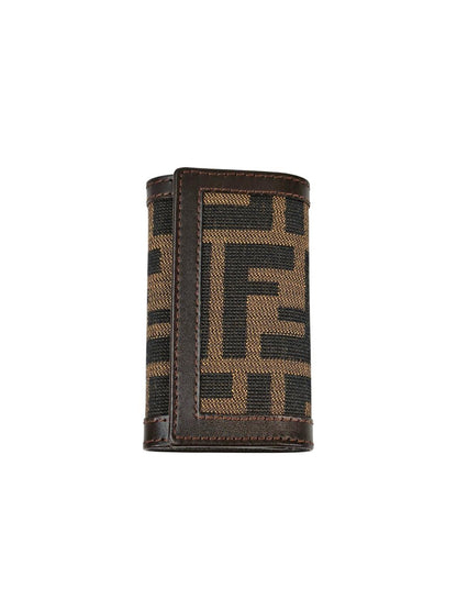 FENDI フェンディ ズッカ キーケース ブラウン 管理番号：11383