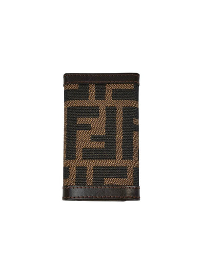 FENDI フェンディ ズッカ キーケース ブラウン 管理番号：11383