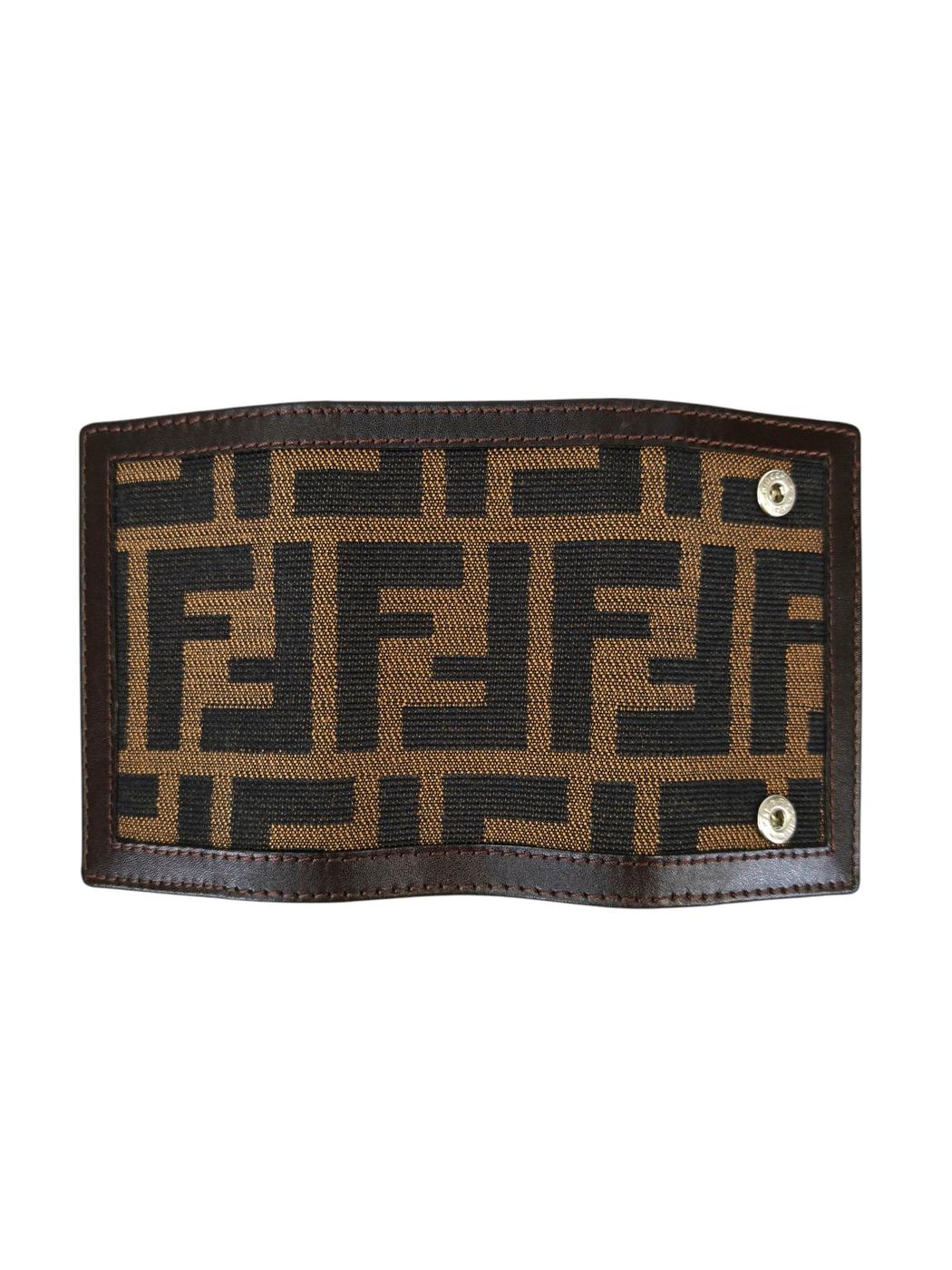 FENDI フェンディ ズッカ キーケース ブラウン 管理番号：11383