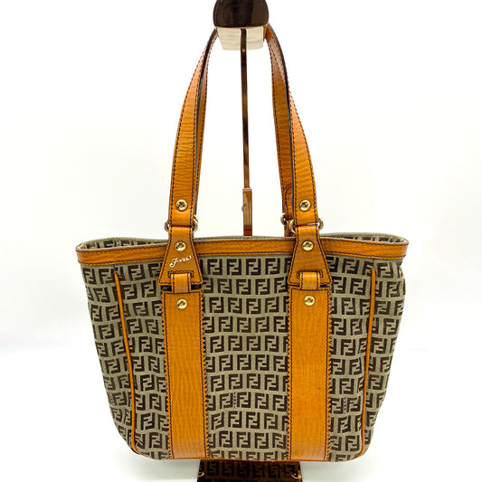 FENDI フェンディ ズッキーノ ズッカ柄 トートバッグ ショルダーバッグ 肩掛け 管理番号：8097