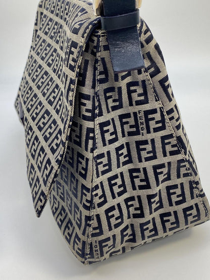 FENDI Zucchino 单肩包/Mamma 水桶包 26325/2CH 海军蓝 控制编号：8651