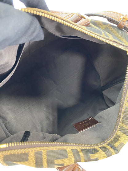 FENDI Zucca印花迷你波士顿包 8BL121 两用单肩包 控制编号：9660