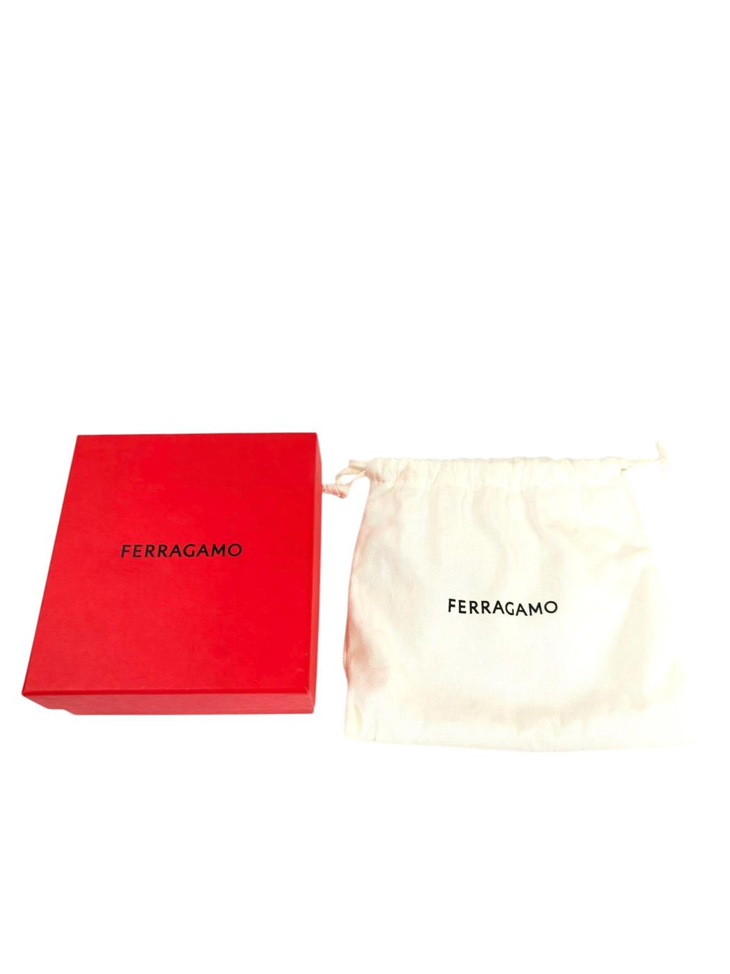 Ferragamo フェラガモ ヴァラ リボン カチューシャ ブラック 管理番号：11310