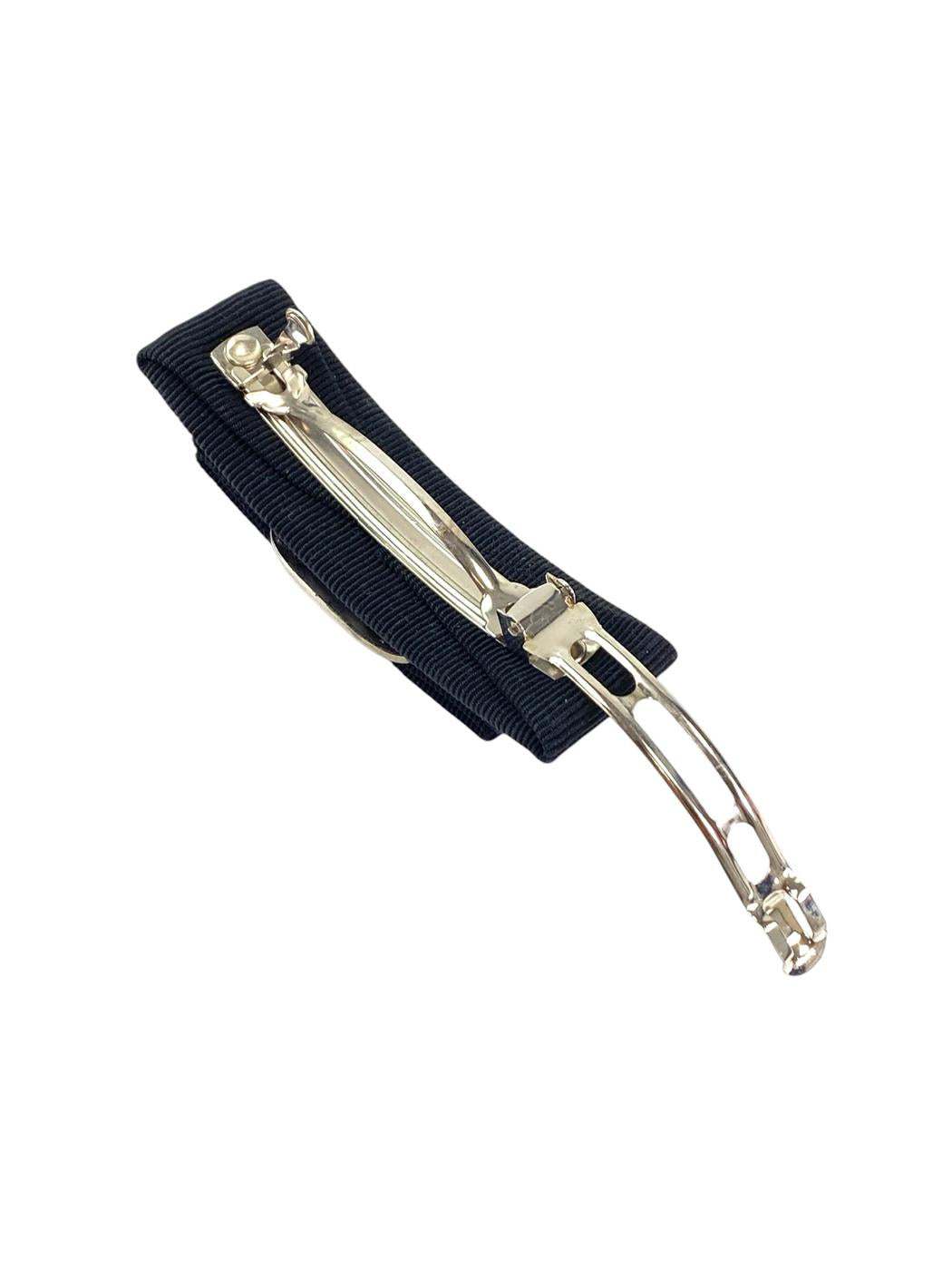 Ferragamo フェラガモ ヴァラリボン バレッタ ブラック 管理番号：11450