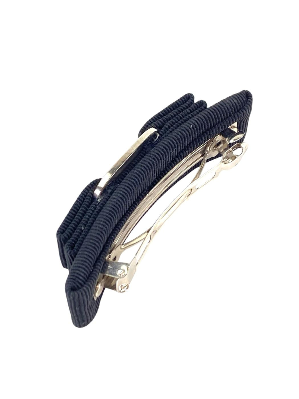 Ferragamo フェラガモ ヴァラリボン バレッタ ブラック 管理番号：11450