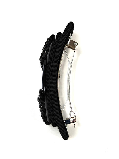 Ferragamo フェラガモ ヴァラリボン バレッタ ブラック 管理番号：11490