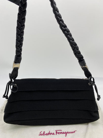 Salvatore Ferragamo サルヴァトーレフェラガモ キャンバス×レザー ワンハンドル ハンドバッグ管理番号：7805