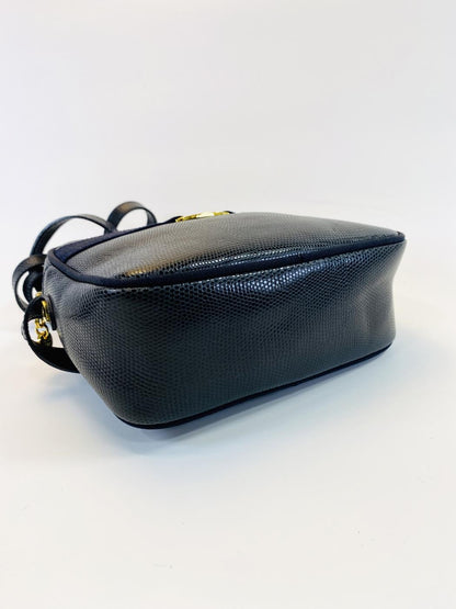 Salvatore Ferragamo Vara 单肩包，海军蓝，参考编号：9663