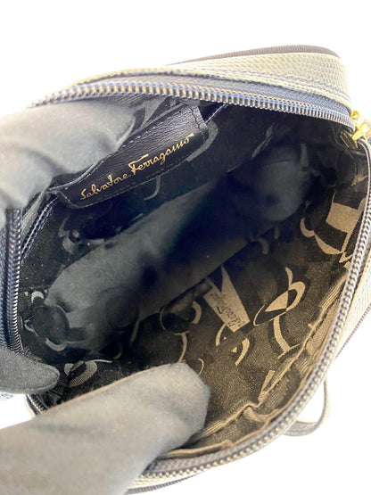 Salvatore Ferragamo Vara 单肩包，海军蓝，参考编号：9663