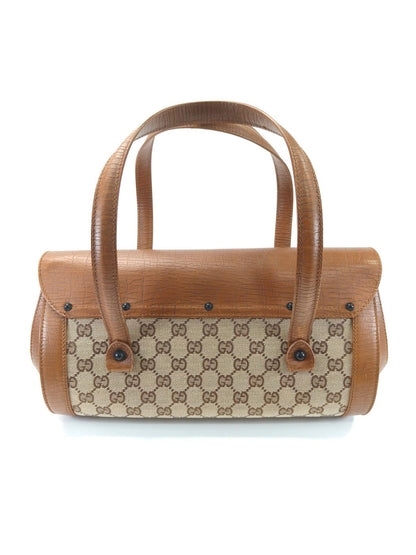 GUCCI グッチ バンブー ワンショルダー トートバッグ ブラウン 管理番号：10528