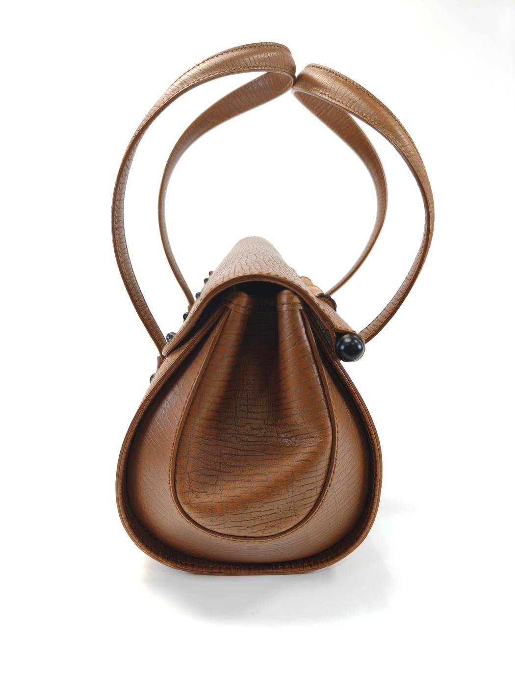 GUCCI グッチ バンブー ワンショルダー トートバッグ ブラウン 管理番号：10528