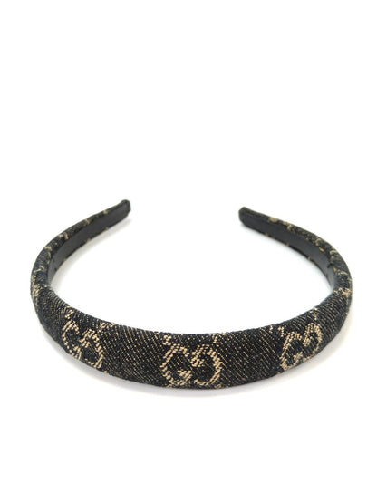 GUCCI グッチ GGデニム カチューシャ ヘアバンド 管理番号：11216