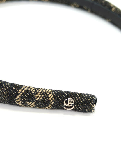 GUCCI グッチ GGデニム カチューシャ ヘアバンド 管理番号：11216