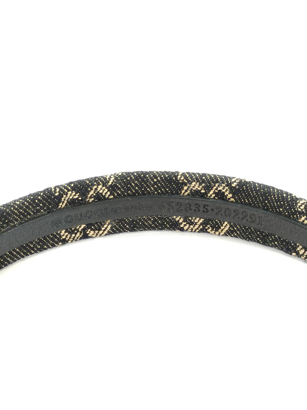 GUCCI グッチ GGデニム カチューシャ ヘアバンド 管理番号：11216