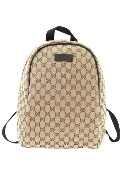 Gucci グッチ GG キャンバス リュックサック ブラウン 管理番号：11411