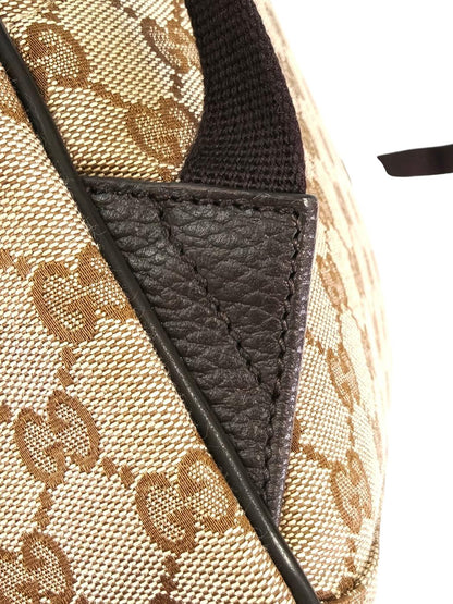 Gucci グッチ GG キャンバス リュックサック ブラウン 管理番号：11411