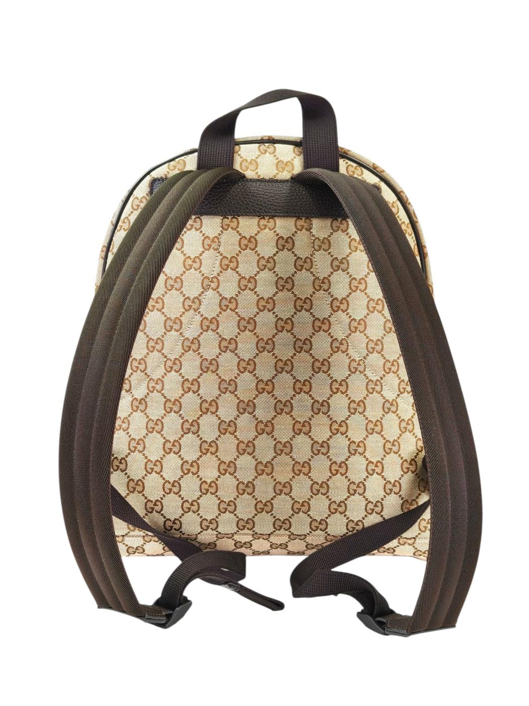 Gucci グッチ GG キャンバス リュックサック ブラウン 管理番号：11411