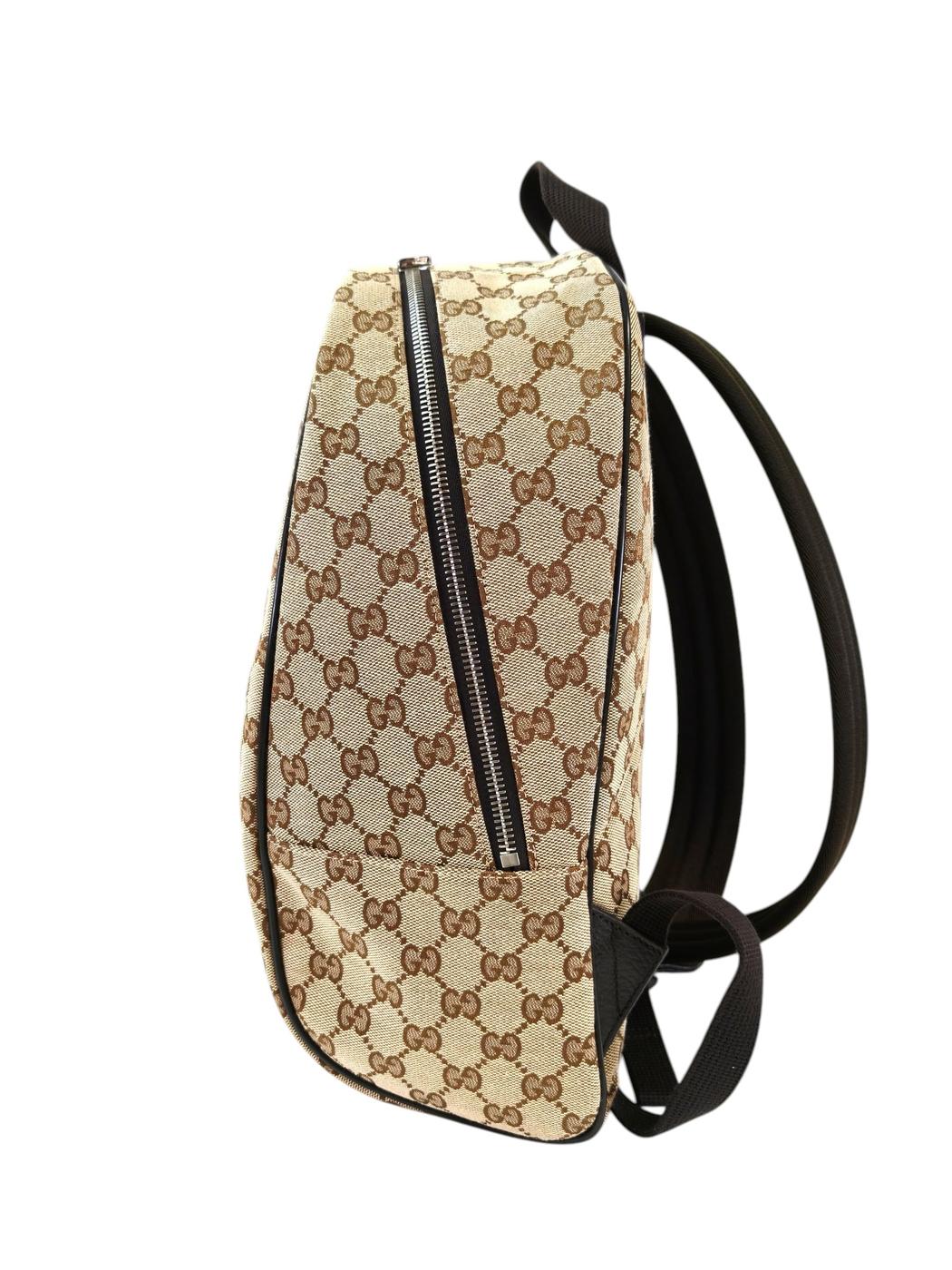 Gucci グッチ GG キャンバス リュックサック ブラウン 管理番号：11411