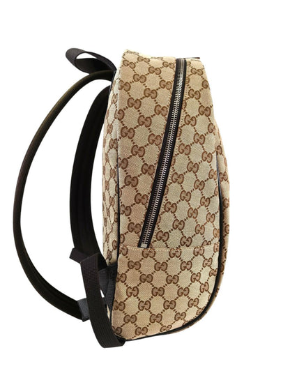 Gucci グッチ GG キャンバス リュックサック ブラウン 管理番号：11411