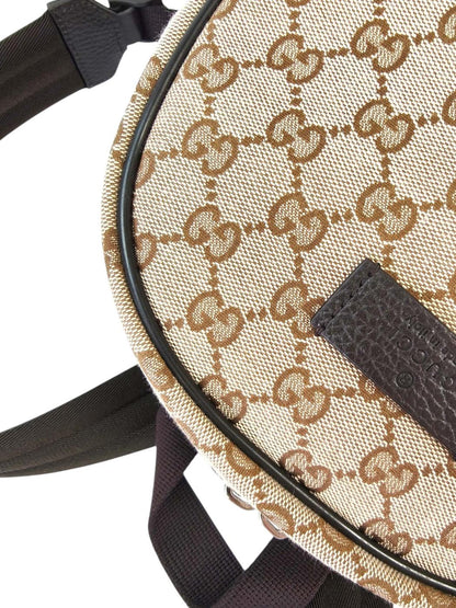 Gucci グッチ GG キャンバス リュックサック ブラウン 管理番号：11411