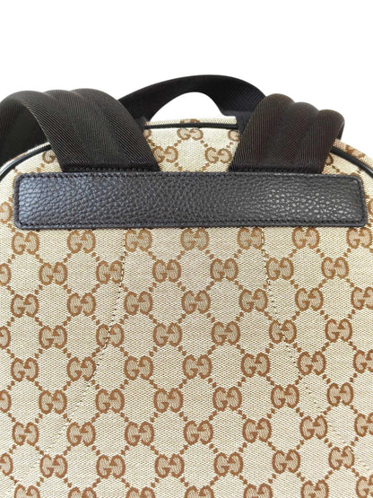 Gucci グッチ GG キャンバス リュックサック ブラウン 管理番号：11411