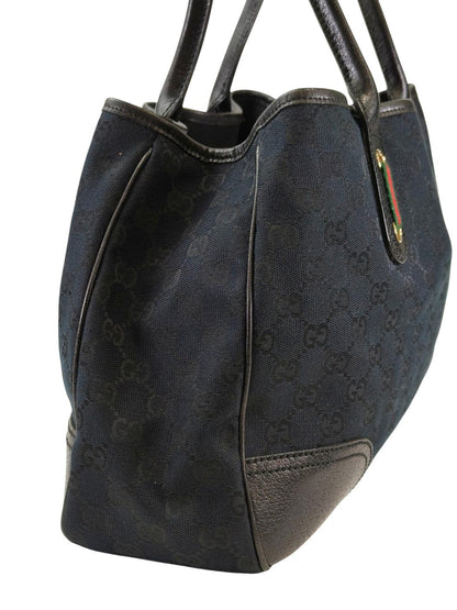 Gucci グッチ プリンシー GG キャンバス トートバッグ ブラック 管理番号：11412